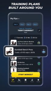 Screenshot Gymverse: Gym Workout Planner Mod APK