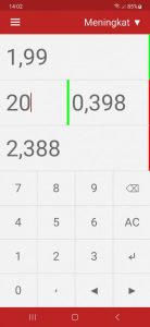 Screenshot Percentage Calculator Mod APK