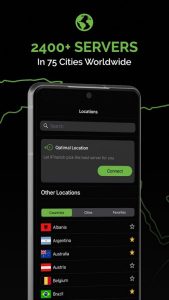 Screenshot IPVanish: VPN Location Changer Mod APK