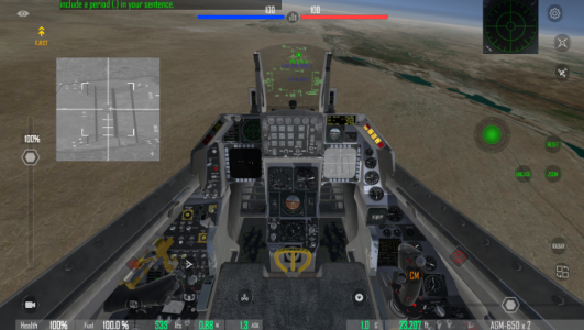 Screenshot GS4: Realistic Air Combat Mod APK