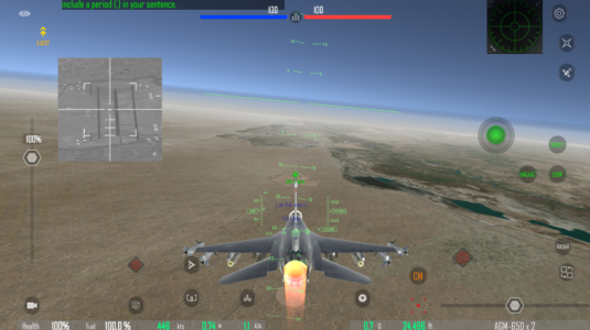 Screenshot GS4: Realistic Air Combat Mod APK