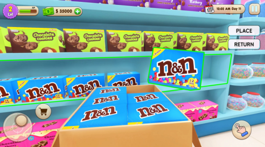 Screenshot Candy Shop Supermarket Games Mod APK