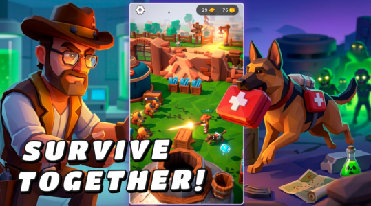 Screenshot LASTHOLD Z: ZOMBIE NIGHTFALL Mod APK