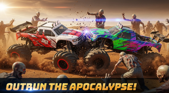 Screenshot Battle Racer : zombie island Mod APK