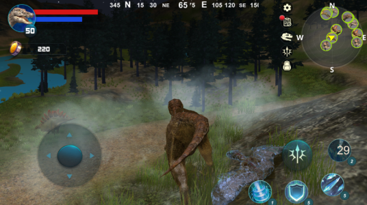 Screenshot Baryonyx Dinosaur Simulator Mod APK