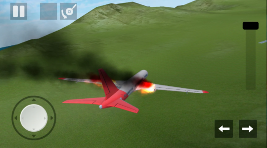 Screenshot Plane Crash: Flight Simulator Mod APK