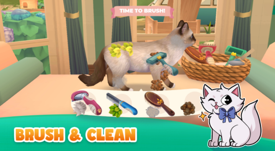 Screenshot Cat Rescue Story: pets home Mod APK