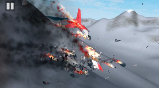 Screenshot Plane Crash: Flight Simulator Mod APK