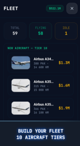 Screenshot Idle Flight Manager Mod APK