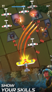 Screenshot Falcon Warfare: Air Combat Mod APK