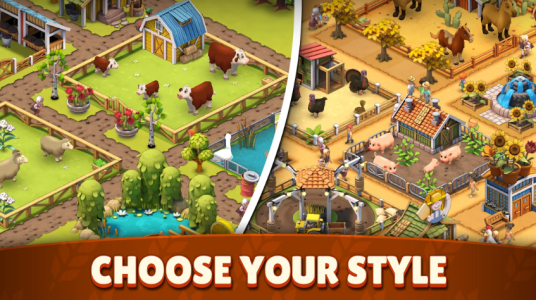 Screenshot Animal Farm Life: Town Farming Mod APK