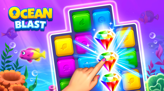 Screenshot Ocean Blast Mod APK