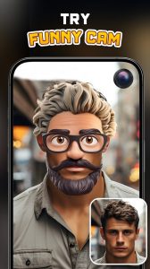 Screenshot Live Funny Face Camera Mod APK