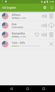 Screenshot Vocalizer TTS Voice (English) Mod APK