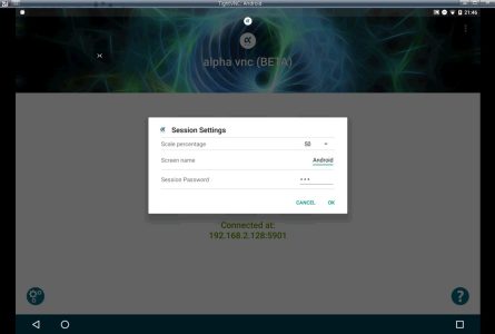 Screenshot alpha vnc lite Mod APK