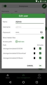 Screenshot SSH/SFTP Server – Terminal Mod APK