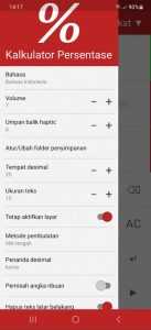 Screenshot Percentage Calculator Mod APK