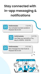 Screenshot HotSchedules Mod APK