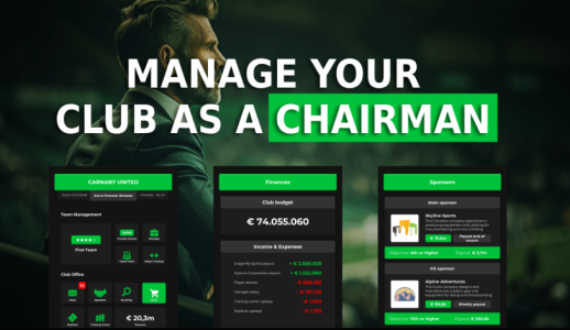 Screenshot Club Boss - Football Game Mod APK