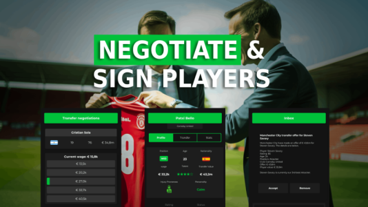 Screenshot Club Boss - Football Game Mod APK