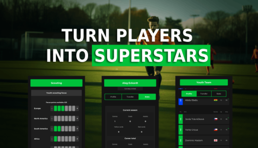 Screenshot Club Boss - Football Game Mod APK