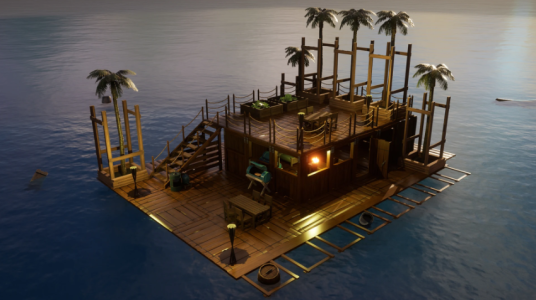 Screenshot Oceanborn: Survival in Ocean Mod APK