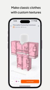 Screenshot Customuse: Skins Maker Roblox Mod APK