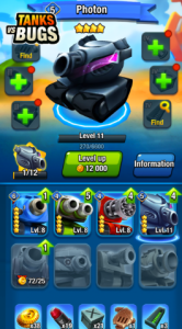 Screenshot Tanks vs Bugs Mod APK