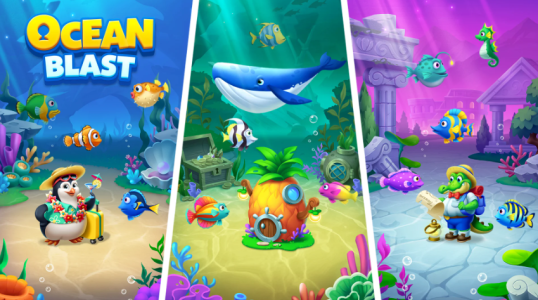 Screenshot Ocean Blast Mod APK