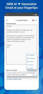 Screenshot Email Blue Mail – Calendar Mod APK
