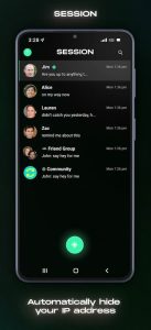 Screenshot Session – Private Messenger Mod APK
