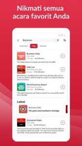 Screenshot Offline Podcast App: Player FM Mod APK