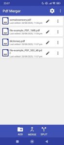 Screenshot Multiple PDF Merger Mod APK