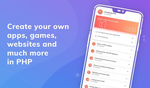 Screenshot Learn PHP Programming Mod APK