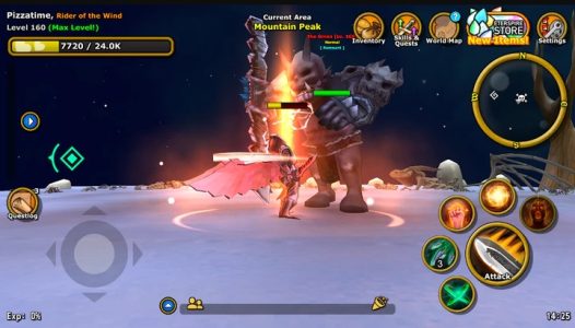 Screenshot Eterspire - Fantasy MMORPG Mod APK