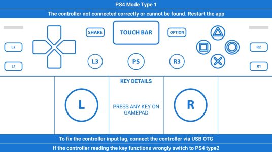 Screenshot Gamepad Tester Mod APK