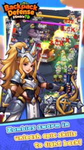 Screenshot Backpack Defense: Zombie TD Mod APK