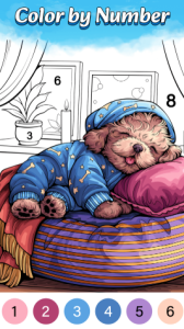 Screenshot Color Oasis Color by Number Mod APK