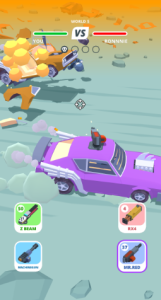 Screenshot Desert Riders - Car Battle Game Mod APK