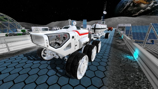 Screenshot Moon Trucks 2073 Mod APK