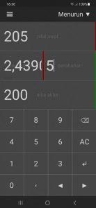 Screenshot Percentage Calculator Mod APK