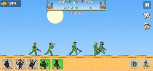Screenshot Stick Ragdoll Modern Battle Mod APK