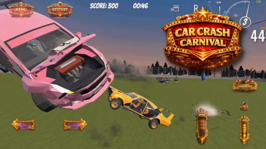 Screenshot Car Crash Carnival Mod APK