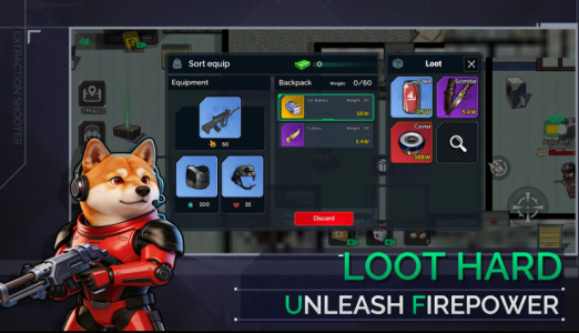 Screenshot Pixel Shooting: Dog Escape Mod APK