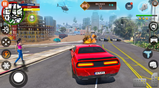 Screenshot Grand Gangster:Game Theft City Mod APK