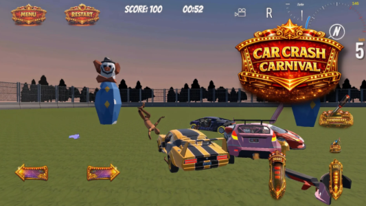Screenshot Car Crash Carnival Mod APK
