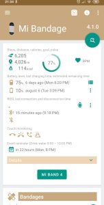 Screenshot Mi Bandage for Mi Band and Amazfit Mod APK