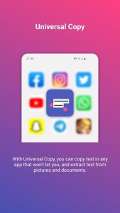 Screenshot Universal Copy Mod APK