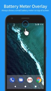 Screenshot Battery Meter Overlay Mod APK
