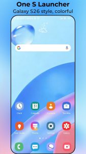 Screenshot One S Launcher Mod APK